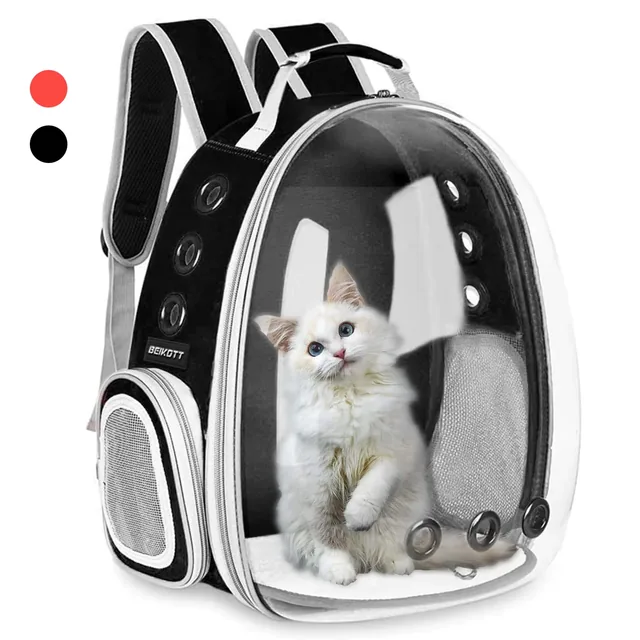 Pink backpack carrier